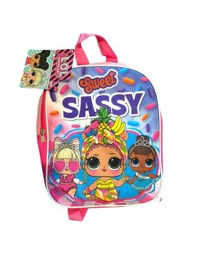 L.O.L Surprise Sweet & Sassy Mini Backpack 10” Pink Girls Bag NWT